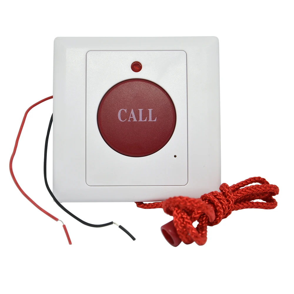 10-PCS-Emergency-Call-Button-Normally-Open-signal-86mm-size-Rope-style-panic-Button-Alarm-system