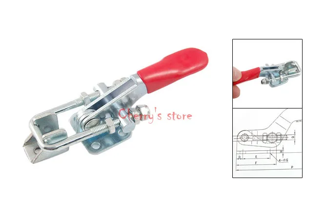 

5PCS/lot 163Kg 359 Lbs Holding Capacity Metal Latch Action Push Pull Toggle Clamp