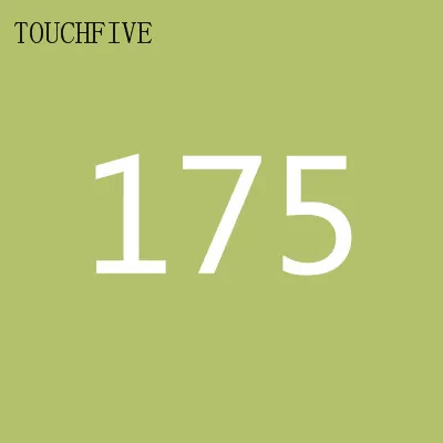 1 шт. TouchFive на выбор, 168 цветов, маркеры для эскизов, маркеры на спиртовой основе, набор цветных маркеров, товары для рукоделия, ручка для школы - Цвет: 175