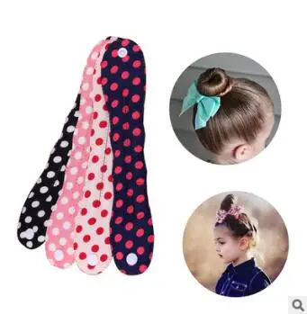 US $148.00 Creative Fabrics Button Dots Hair Bun Maker Multi Floral Pattern Red Lips Donut Hair Care amp Styling Tools Hair Accessories HA009