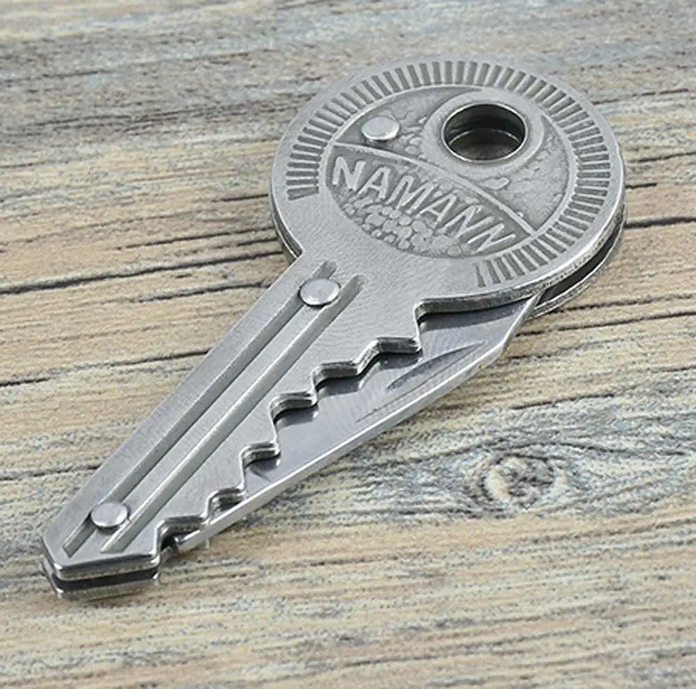 1pc Portable Stainless Steel Mini Pocket Folding Knife Key Keychain Camping Hunting Knife Survival Knives Tool 1pc Portable Stainless Steel Mini Pocket Folding Knife Key Keychain Camping Hunting Knife Survival Knives Tool