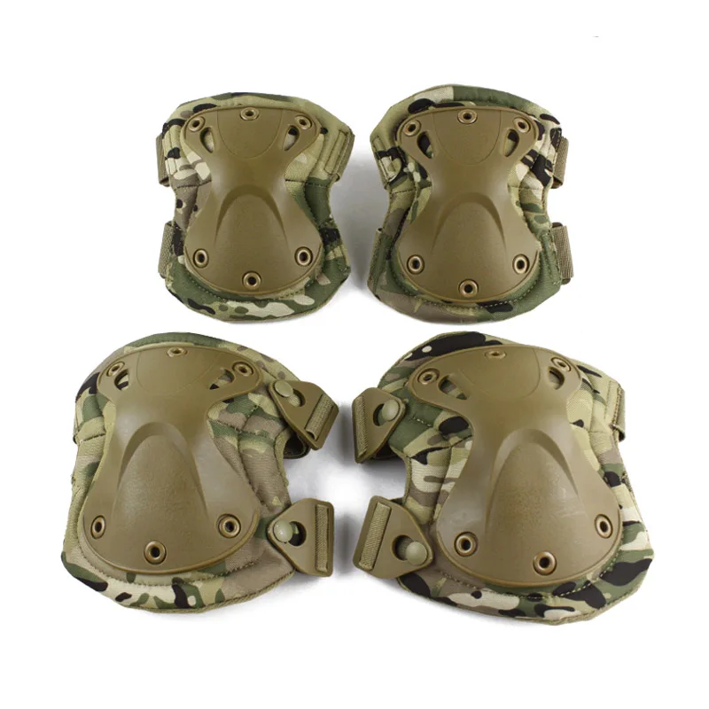 

Military Tactical paintball protection knee pads & elbow pads set outdoor sport Airsoft Hunting Equipment