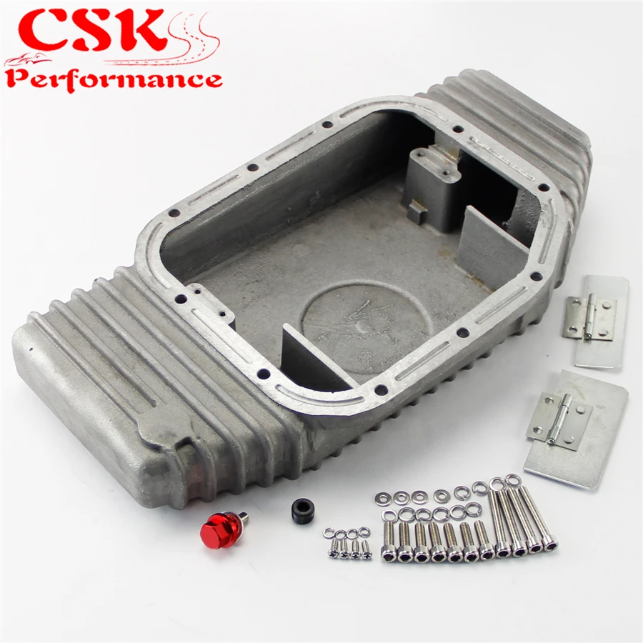 

Pro Oil Sump Oil Pan Aluminum Oil Pan Fits For Nissan S13 S14 S15 Silvia SR20DET 200SX 180SX