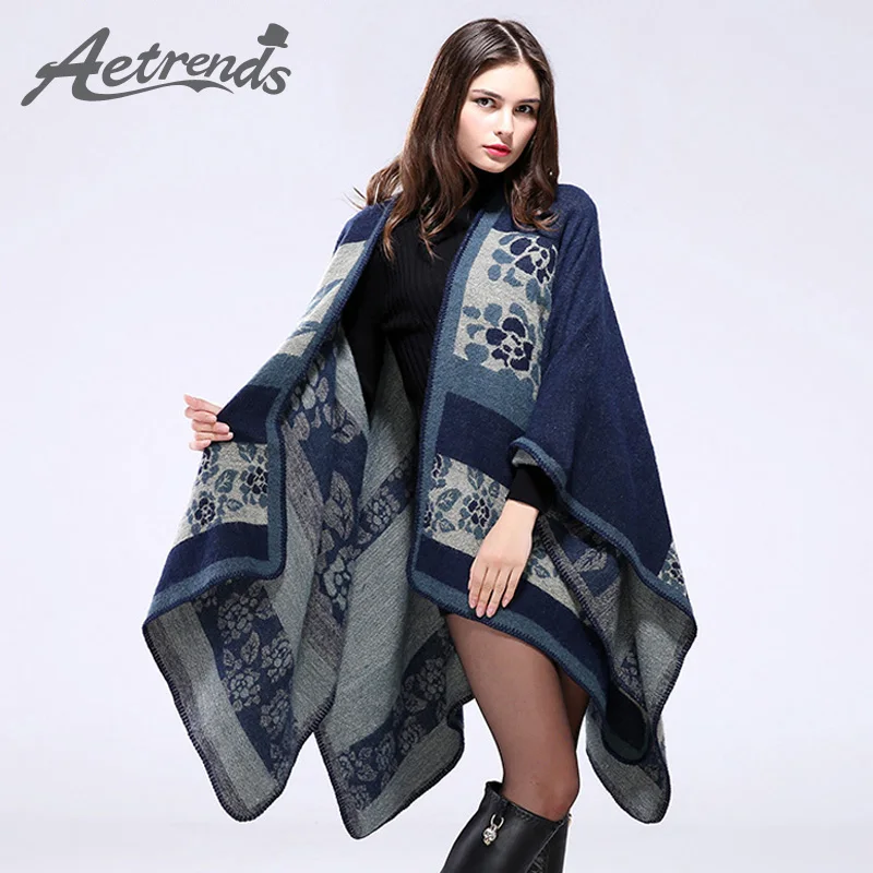 

Cross Cashmere Winter Ponchos and Capes Women Scarf Shawl bufandas Z-1977