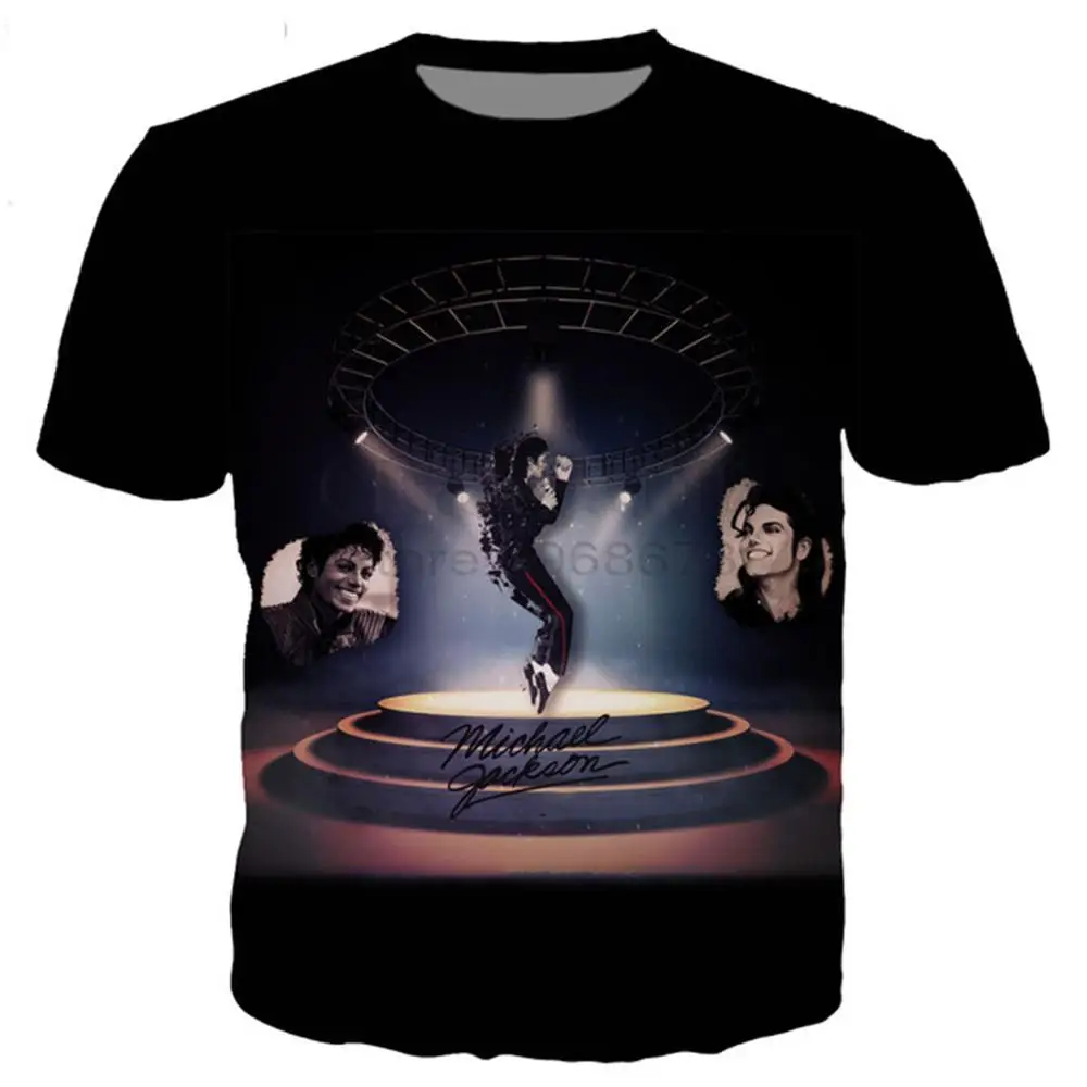 

New michael jackson hip hop style t shirt men women 3D printed novelty fashion tshirt hip hop streetwear casual summer tops