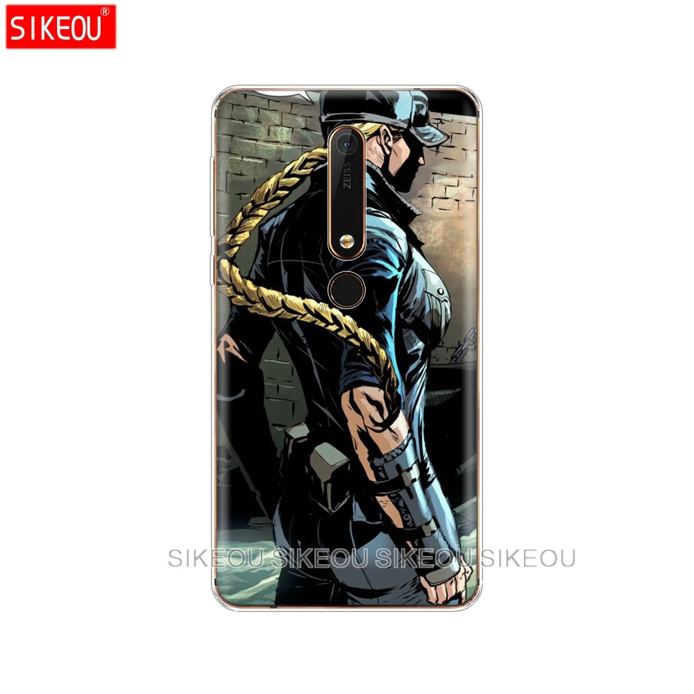Силиконовый чехол для телефона Nokia 5 3 6 7 PLUS 8 9 /Nokia 1 2018 Scorpion Sub Zero Mortal Kombat x|Бамперы| |