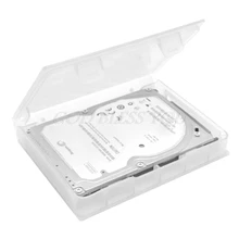 2,5 дюймовый жесткий диск SSD HDD защитный чехол для хранения прозрачный PP пластик