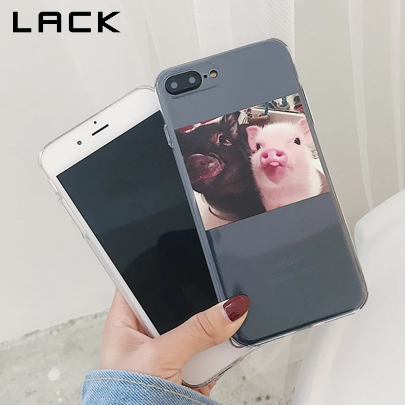 Чехол для телефона LACK с изображением мультяшной свиньи Для iphone X чехол 6 6S 7 8 Plus