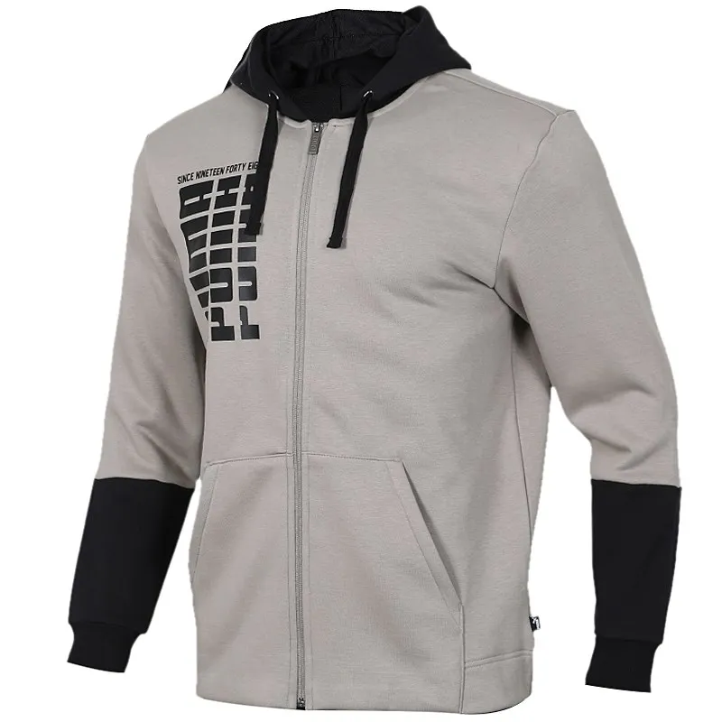 Новое поступление PUMA Rebel вверх FZ Hoody FL Для мужчин зимнее пальто с капюшоном спортивная одежда