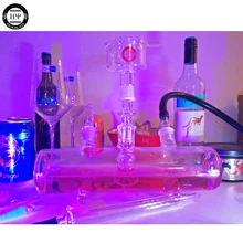 MP5 стеклянный кальян бак кальяна адаптер для кальяна вкус чаша держатель для угля толстое стекло материал стабильный CHICHA гладкое копчение