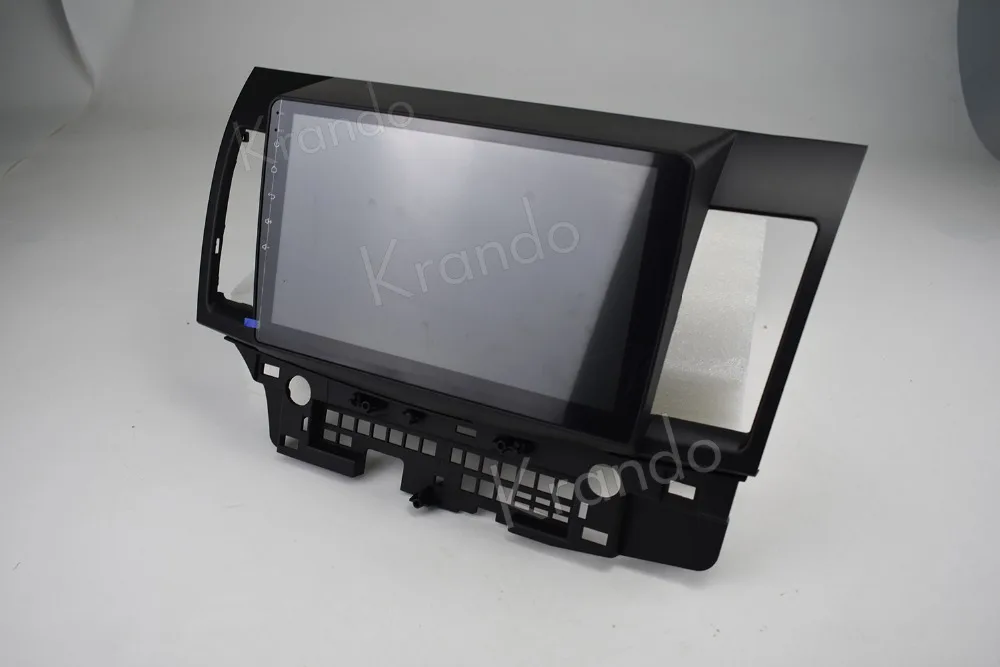 Top Krando Android 8.1 10.1" IPS Full touch car multimedia player for For Mitsubishi lancer / EX 2007-2015 GPS navigation system BT 2