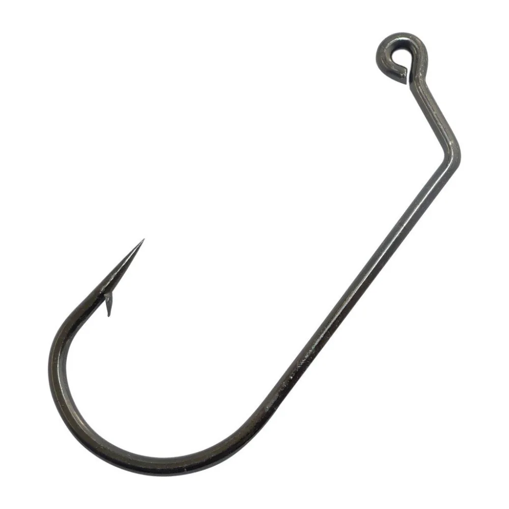 

500pcs 32786 Fishing hooks JIG black Highe Carbon Steel Barbed Hook Free Fisher