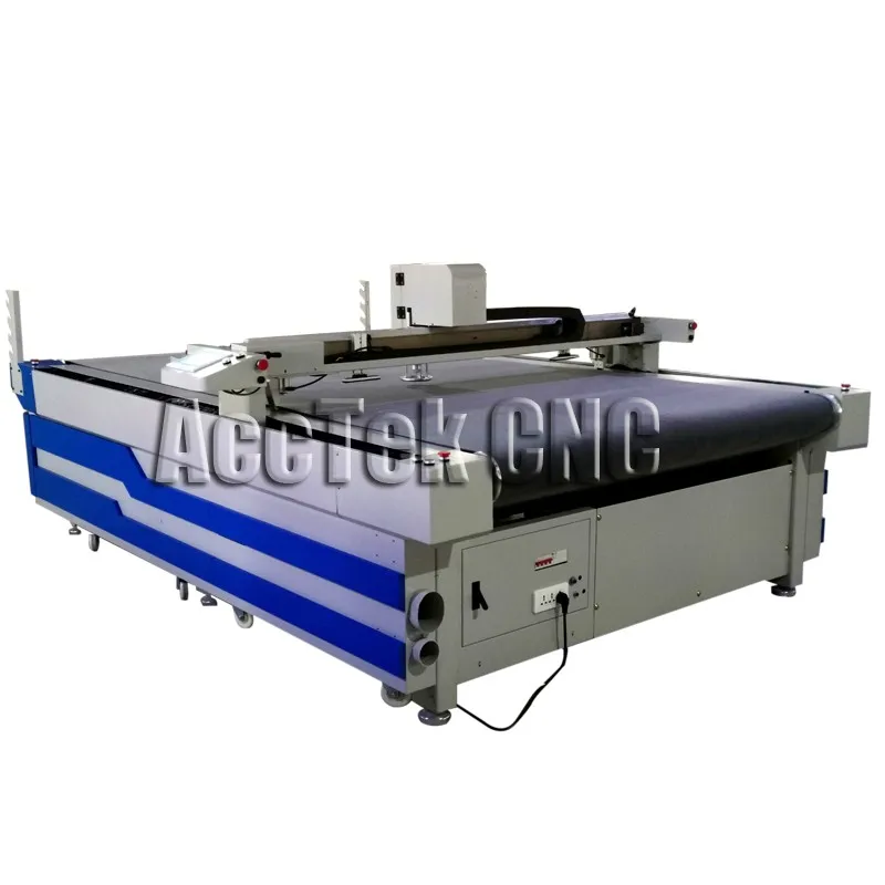 Расширенный CNC многослойный Электрический станок для резки ткани с oscillaing