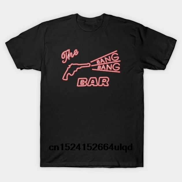 

100% Cotton O-neck Custom Printed Tshirt Men T shirt The Original BANG BANG BAR - Twin Peaks - Twin Peaks Women T-Shirt