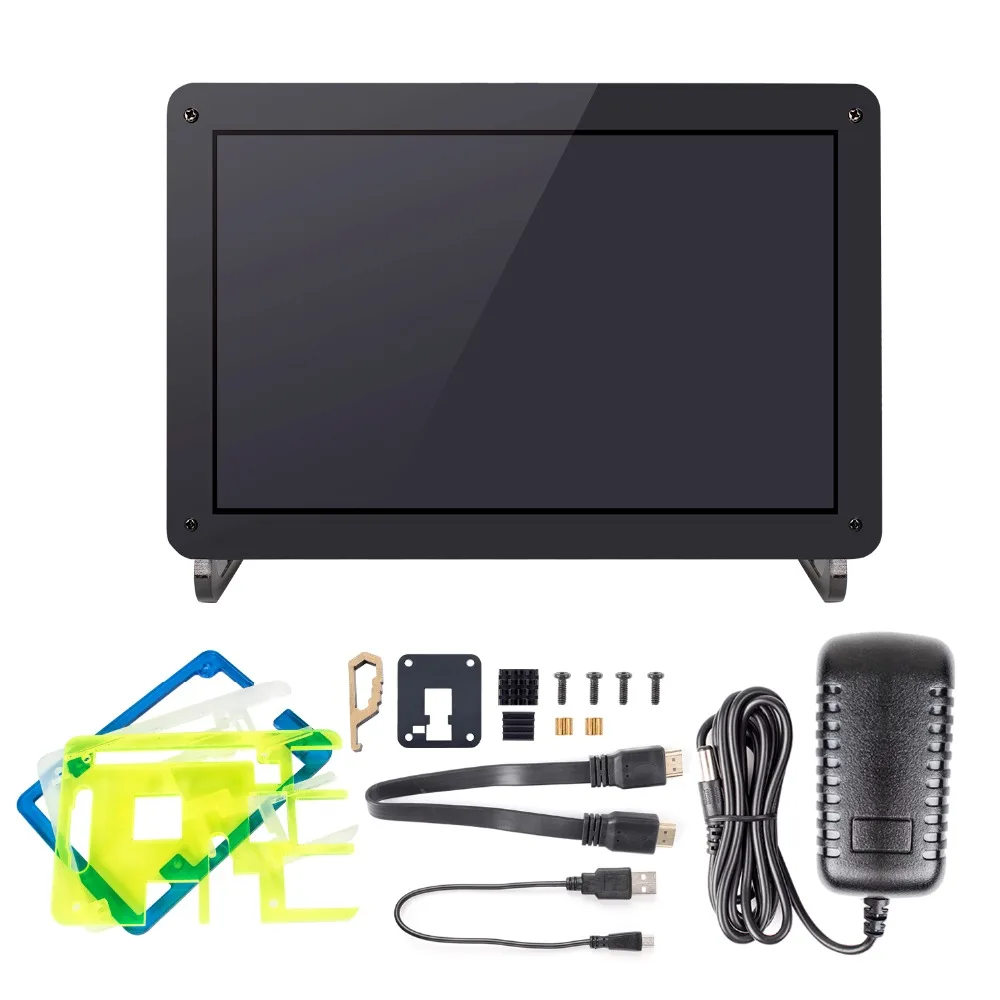 SunFounder 10.1'' IPS Raspberry Pi Monitor 1280×800 High Resolution Rascreen LCD Display for Raspberry Pi