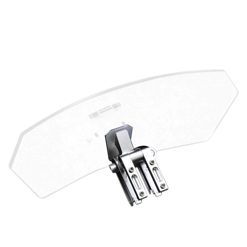 

Motorcycle Windshield Extension Spoiler Windshield Deflector Adjustable Clip