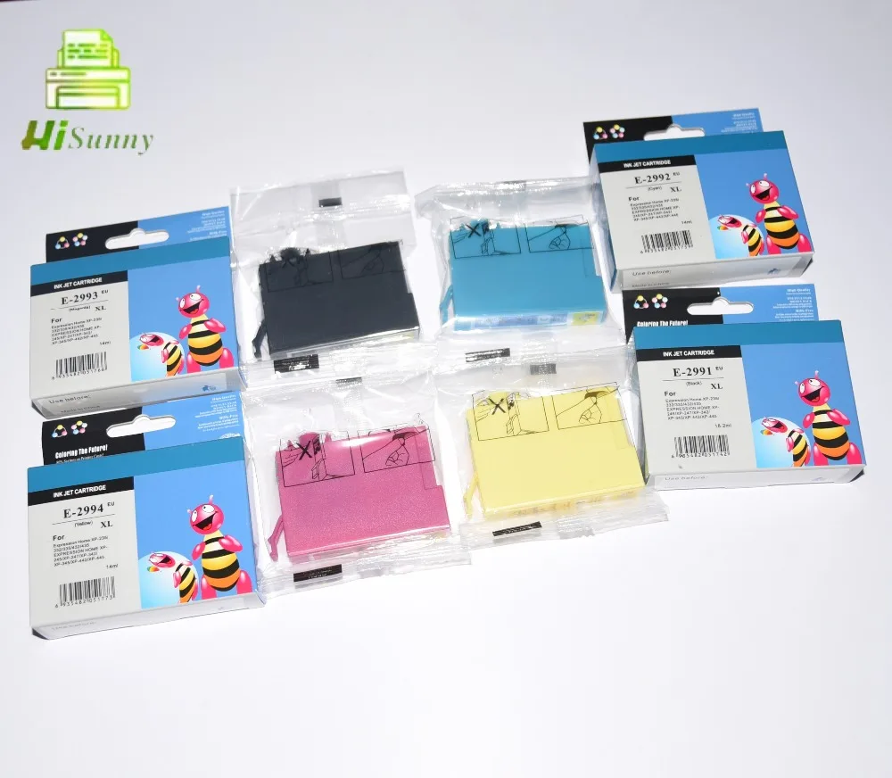T2991 T2992 T2993 T2994 для Epson XP342 XP345 XP442 XP445 xp 445 345 картриджи с чипами автоматического