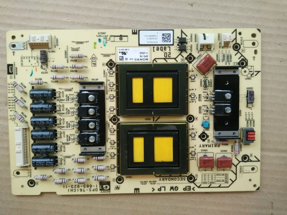 DPS-76(CH) 1-883-923-11 Power Board For KDL-60NX720 power board dps 182bp
