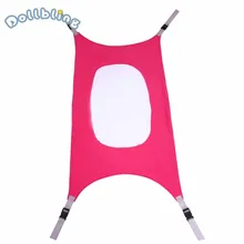 Детский однотонный цветной гамак, семейная Съемная портативная складная кровать, комплект для новорожденных, спальная кровать, качели для сада, детская кроватка