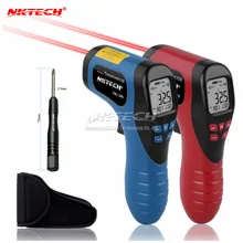 NKTECH NK 200 LCD Infrared Digital Temperature Thermometer Laser IR Gun 50 to 750 or 58