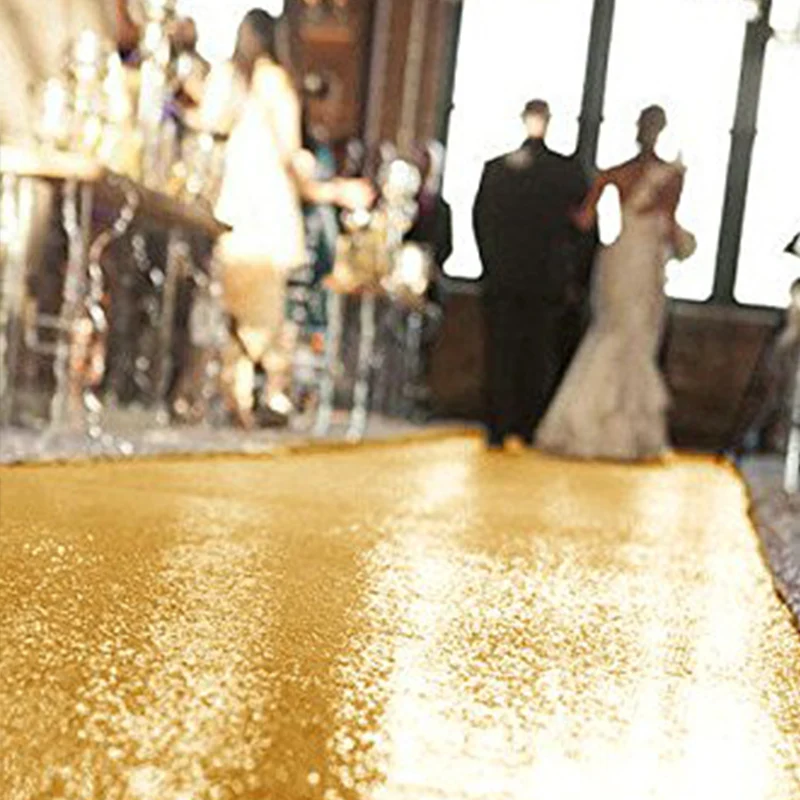 

Outdoor indoor wedding aisle runner wedding decoration sparkle shinning carpet