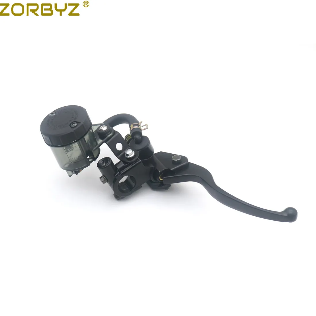 

ZORBYZ 7/8'' 22mm Motorcycle Right Side Brake Clutch Pump Master Cylinder Lever Handle For Honda Yamaha Suzuki Kawasaki