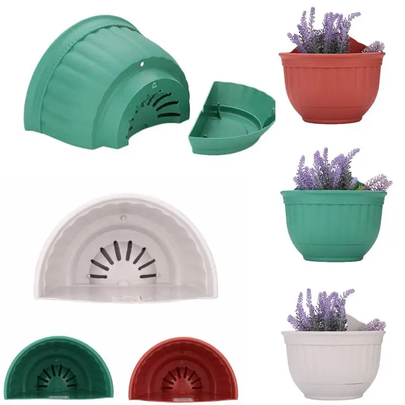 DECEN Half Ronde Verticale Tuin Potten Plastic Bloempotten Verticale