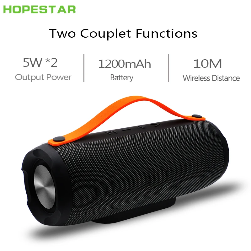 E13 Outdoors Portable Wireless Bluetooth Speaker System MP3 TF FM Radio Music Stereo big power 10W Subwoofer Column for Computer |