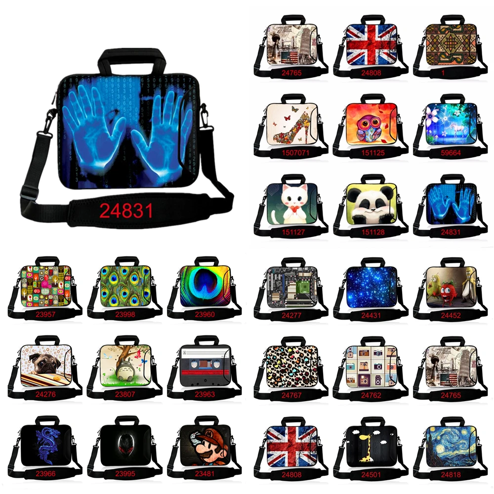 

Painted Computer Bag Notebook Cover For ipad MacBook Sleeve Case 10.1 11.6 12 13 13.3 14 15 15.4 15.6 17.3 inch Laptop Cases