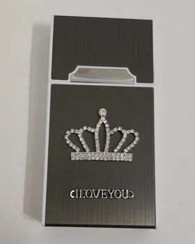 

USB lighter cigarette case for 20 cigarettes with 100mm length and 5mm diameter