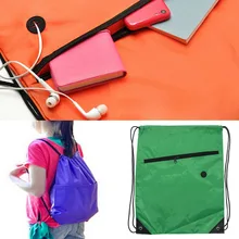 Swimming Drawstring Backpack School Beach Sport Sack Gym Tote Bag Swim Case New