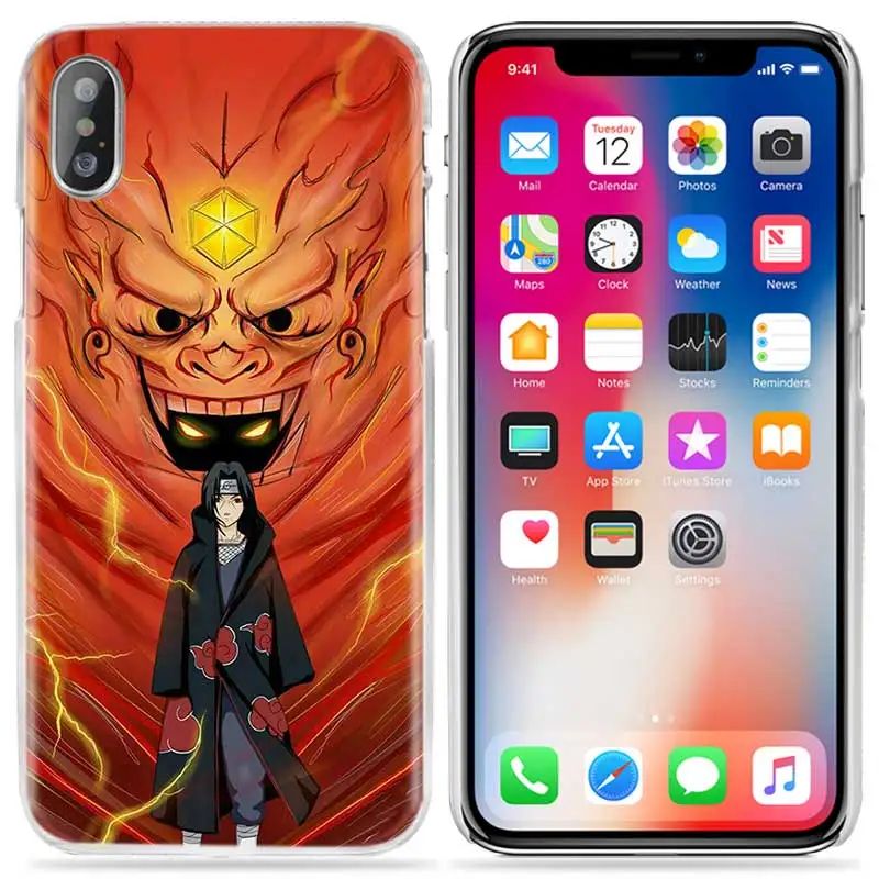 Чехол с аниме Наруто для iPhone XS Max XR X 10 6 6S 7 7S 8 Plus 5S SE 4 5C 6+ 7+ 8+ 11 11Pro Жесткий чехол для телефона Haruno Sakura