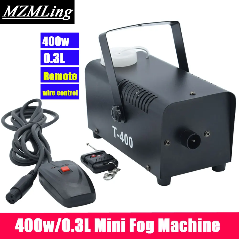 Buy 400w/0.3L Mini Fog Machine & Remote /Wire Control