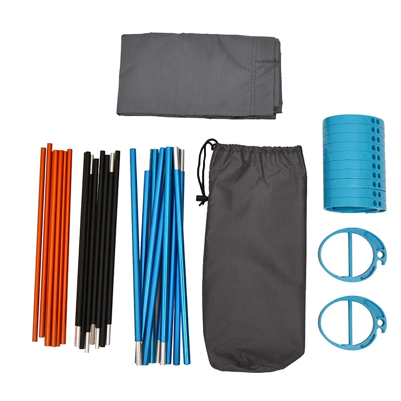 Outdoor Aluminum Alloy Military Bed Mountain Camping Resting Portable Folding Summer Hiking moistur