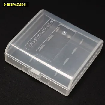 

20Pcs/Lot Transparent Plastic 4*AA Battery Box Full Cover Rechargeable Battery Storage Box Container Bag For AA Batteries