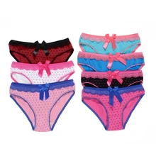 Хлопковое нижнее белье женский набор с цветочным принтом бант кружева соблазнительные женские трусики высокое качество bragas стринги женские трусы