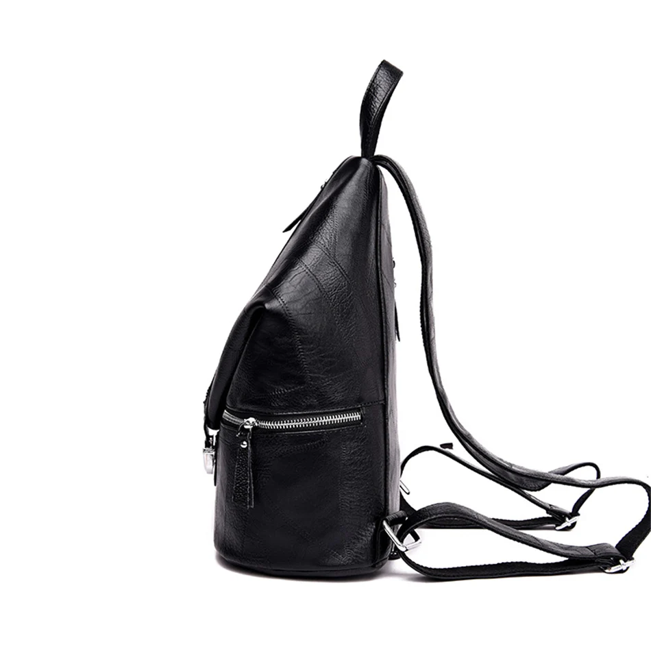 alta qualidade jovens mochilas de couro para