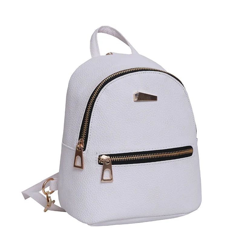 

Women Backpack Travel Mini Backpack PU Leather Bagpack School Bags for Teenage Girls Satchel Rucksack Fashion Rucksack #5$