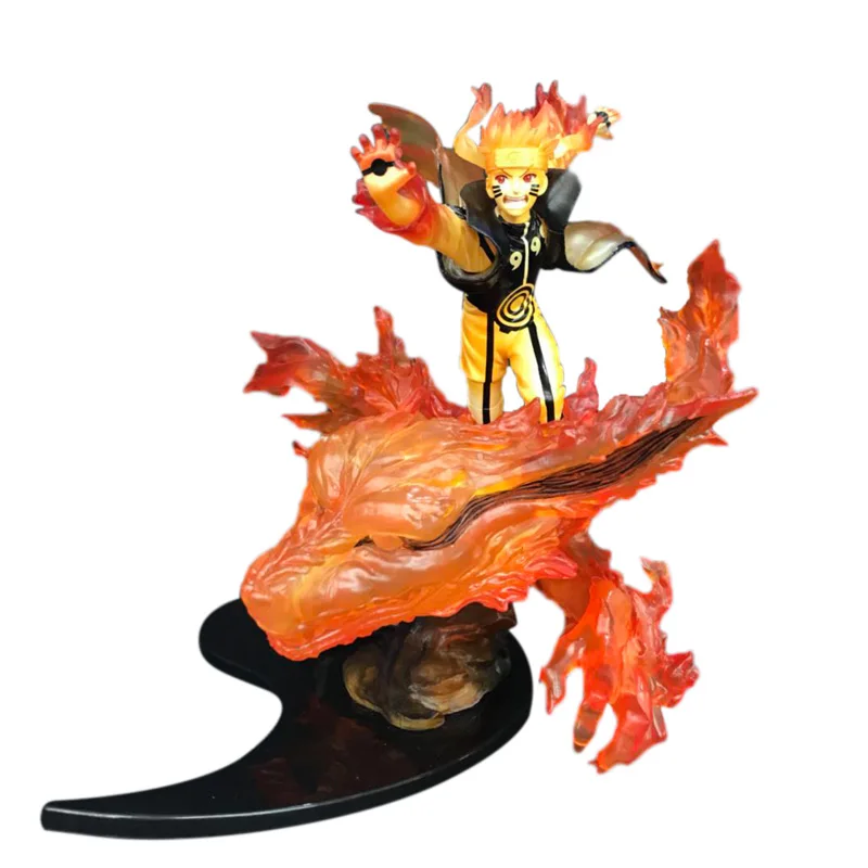 Anime Naruto Uzumaki Naruto PVC Action Figure Doll Collectible Model Baby Toy Christmas Gift For Children 20 cm