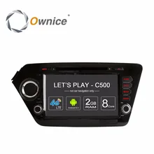 Ownice C500 Android Head Unit Car DVD Multimedia Video player for Kia K2 Rio 2011 2012 GPS Navigator BT radio wifi 4G OBD DVR PC