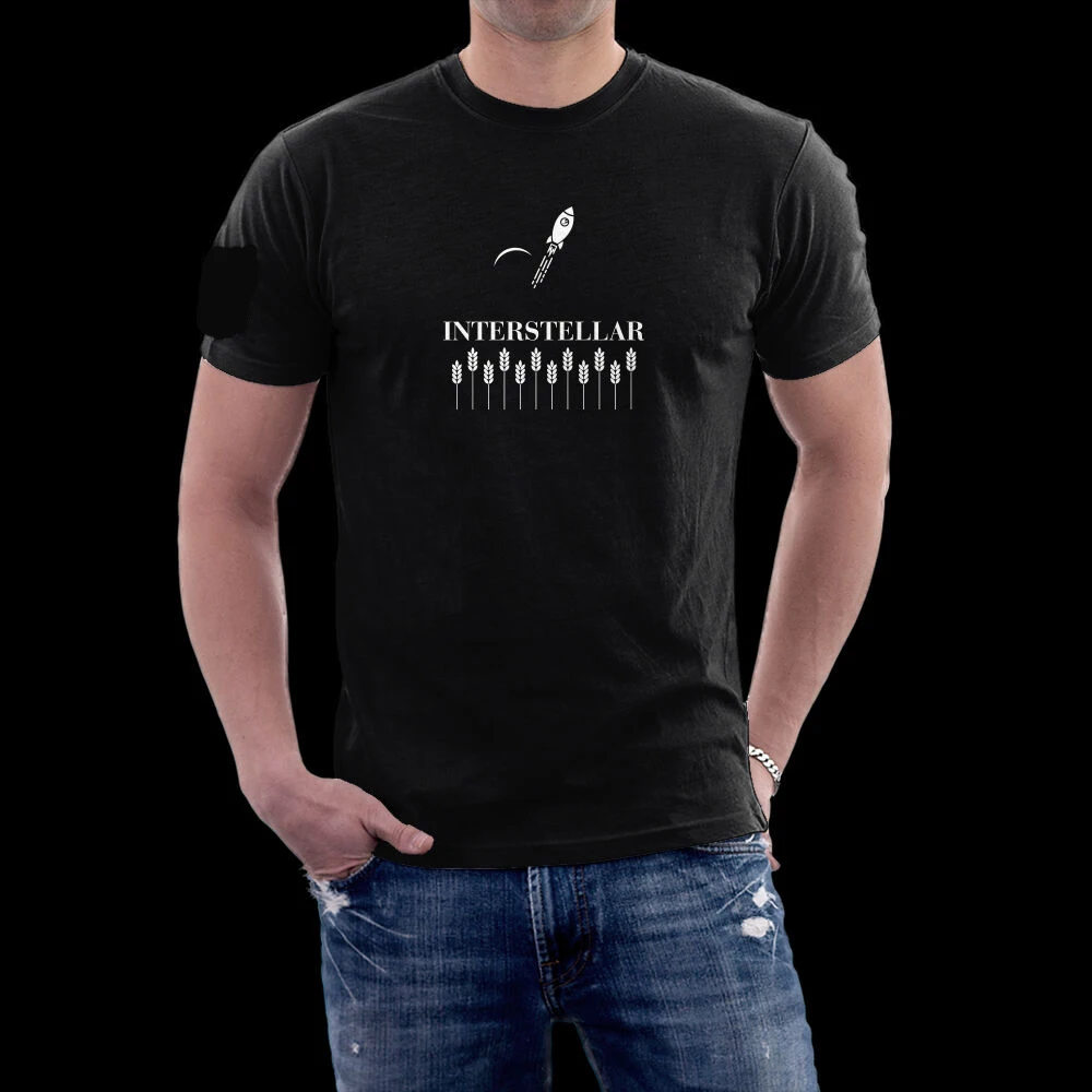

Interstellar Endurance Original Design Men Unisex T-Shirt Cotton 2019 Summer Style Fashion High Quality Tee for Man O-Neck Shirt