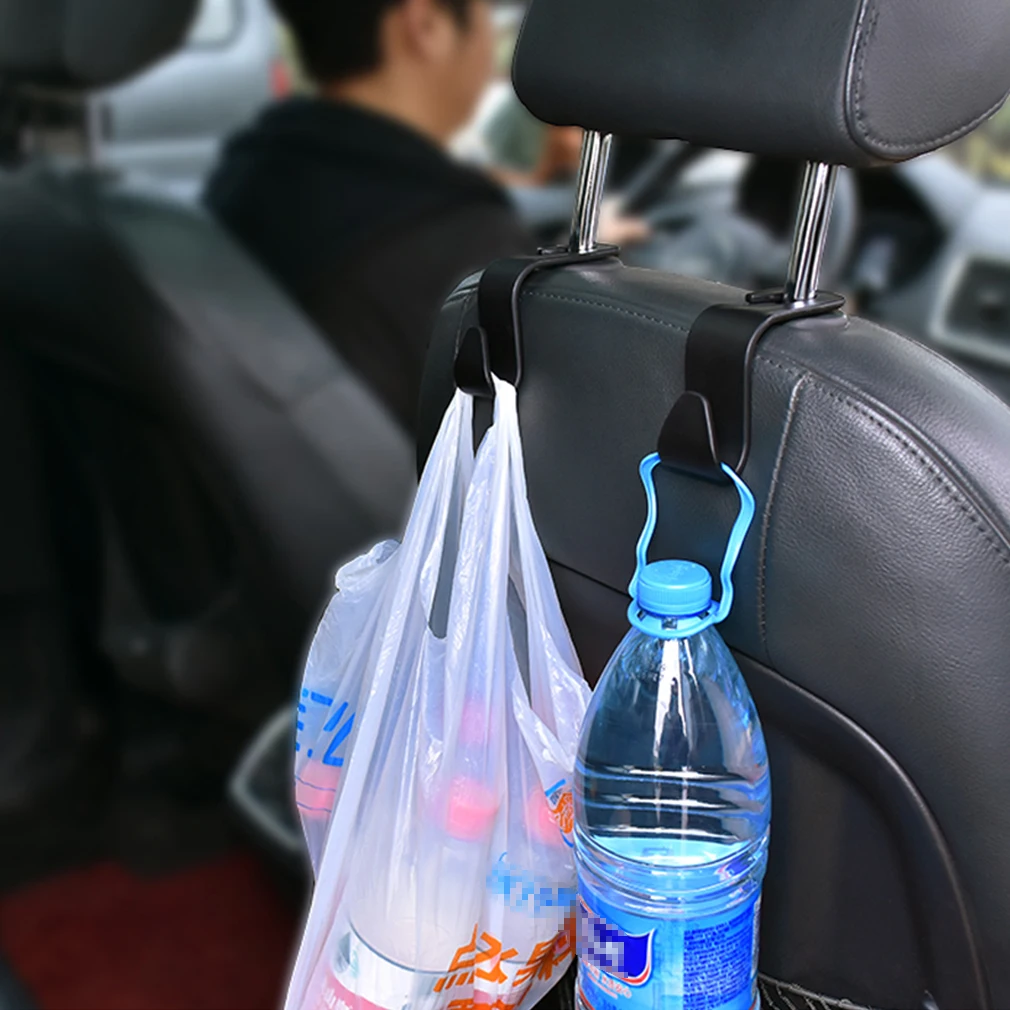 Универсальный Крючок для автомобильного сиденья авто заднее сиденье подголовник Органайзер вешалка держатель для хранения продуктовая сумка тканевая Сумочка прочная