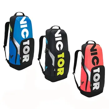 

Original Victor Badminton Bag tennis bag Sport Brand Racquet Sports Backpack BR8018 For 3-6 rackets