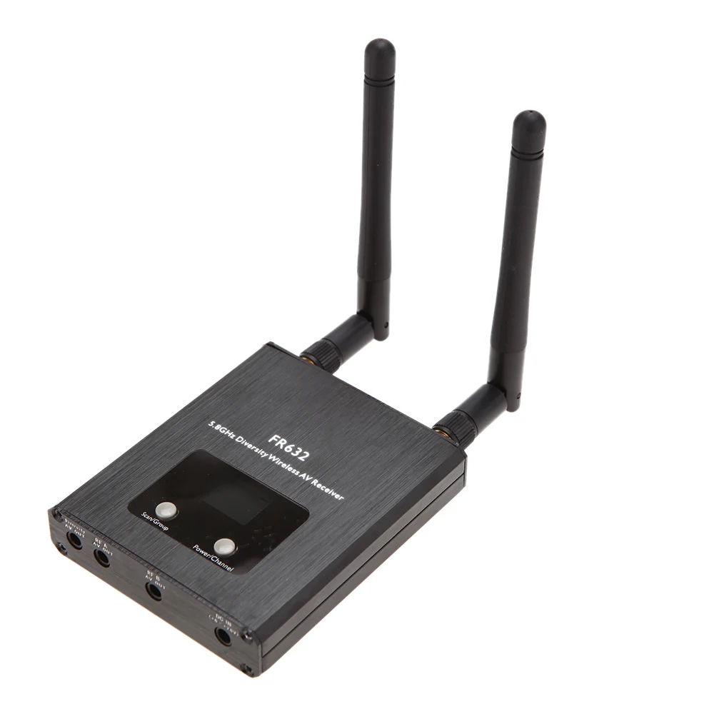 

FR632 5.8G 32CH Channels Wireless FPV Diversity Receiver RC Digital LCD Display