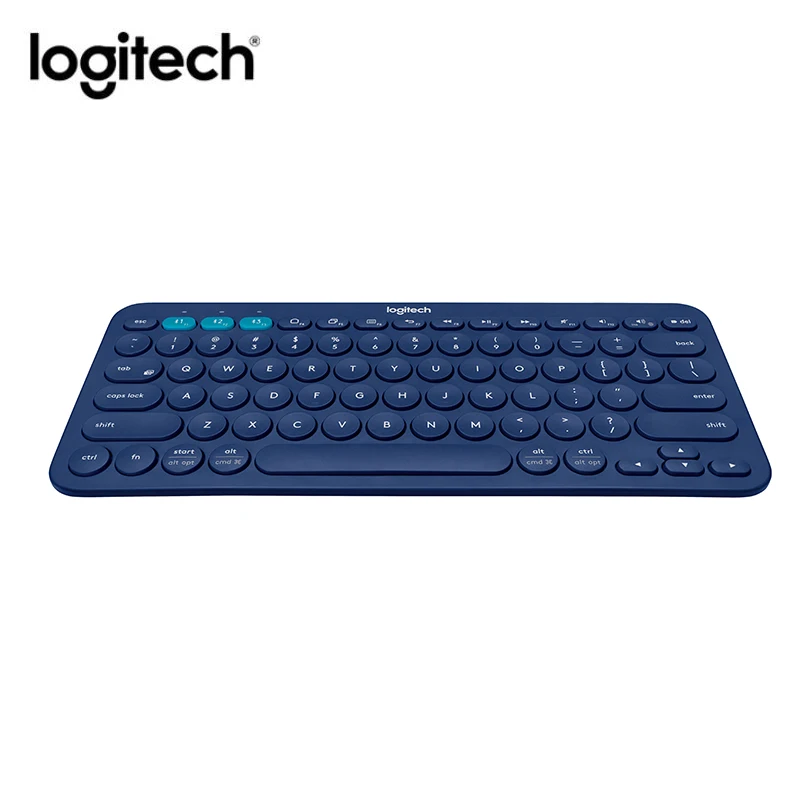 Многоуровневая bluetooth-клавиатура logitech K380, ультра мини Бесшумная компьютерная клавиатура