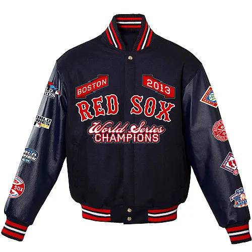 MLB BOSTON RED SOX Varsity letterman jacket World Series Champions with