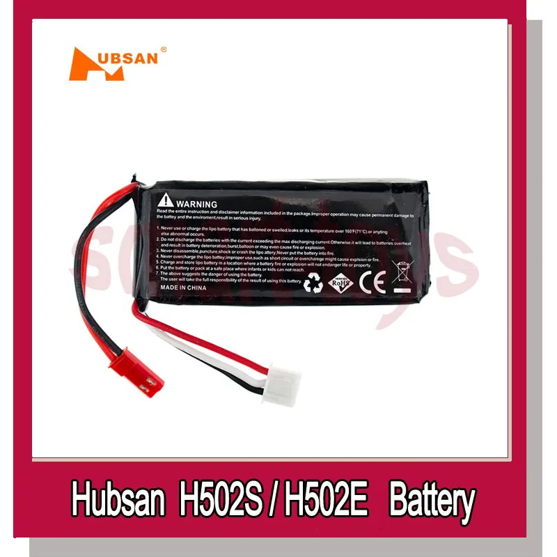 H502 16 7 4 V 610mAh lipo батарея 15C 4.5WH для Hubsan X4 H502S H502E RC Quadcopter Drone Parts|lipo battery|drone partsbattery battery |