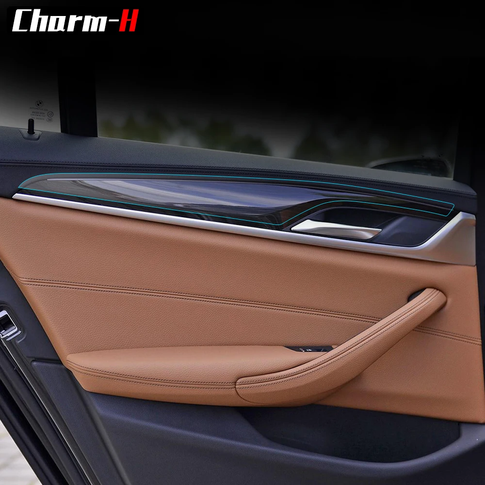 Self-healing Interior Trim Protection Film Gear Shift Panel Dashboard Sticker for BMW F10 F11 F07 Z4 E89 F25 F26 G30 F15 F16 F30