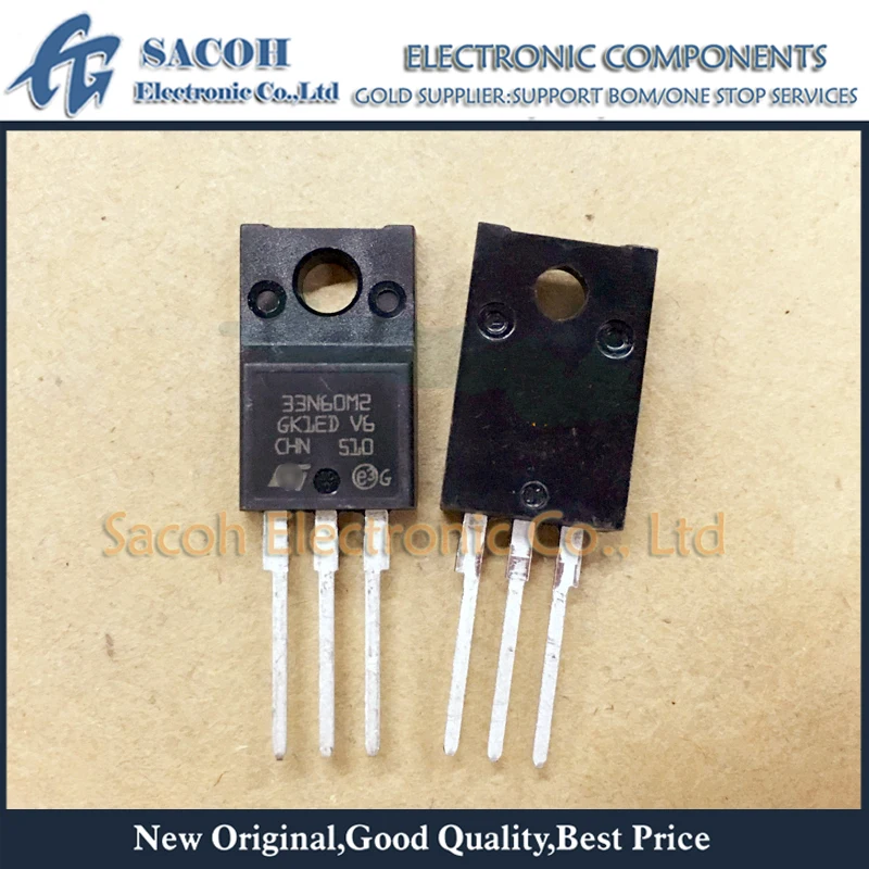 

Free Shipping 10Pcs STF33N60M2 STP33N60M2 33N60M2 TO-220F/TO-220 26A N-channel 600V Power MOSFET