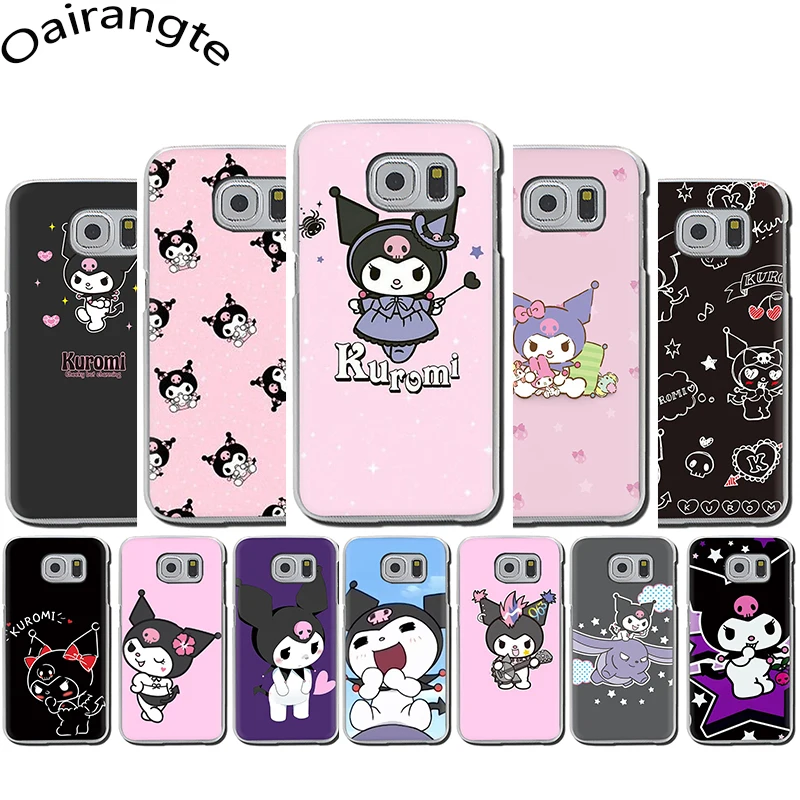 

Kuromi Colorful Hard phone cover case for Samsung Galaxy S6 7 Edge S8 9 10 Plus Note8 9 M10 20 30